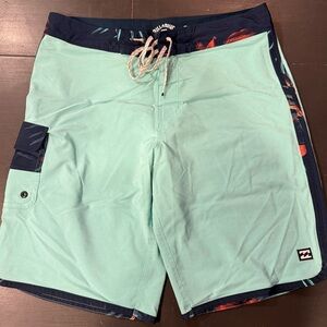 BILLABONG - MENS 73 PRO BOARDSHORT Aqua (M32)